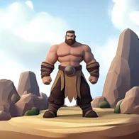 Selected mobile game project character artwork